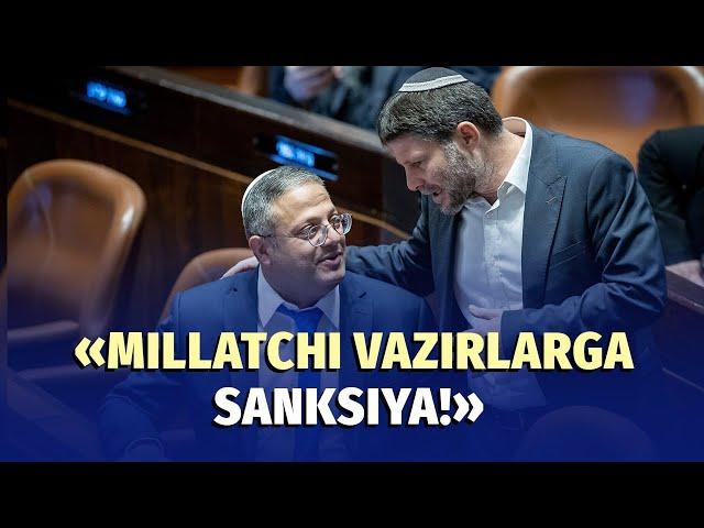 Britaniya isroillik millatchi vazirlarga sanskiya qo‘llamoqchi