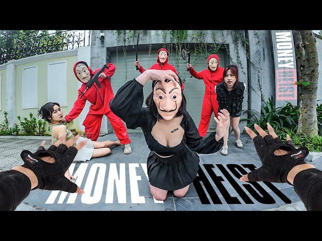 Parkour MONEY HEIST Season 1 || POLICE Can't ESCAPE and SURVIVE In REAL LIFE (BELLA CIAO REMIX) POV