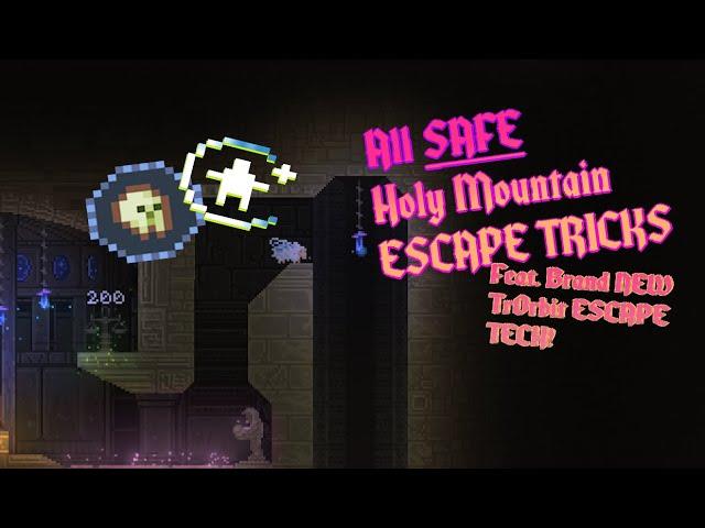 Noita's Holy Mountain Escape Tricks DEFINITIVE Collection (Some 'New' Tech Also)