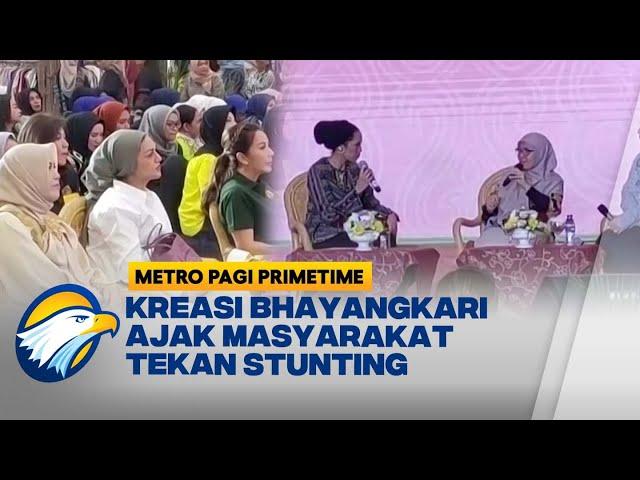 Kreasi Bhayangkari Ajak Masyarakat Tekan Stunting