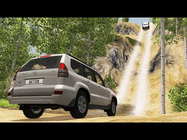 Cars vs Hill Climb – BeamNG.Drive