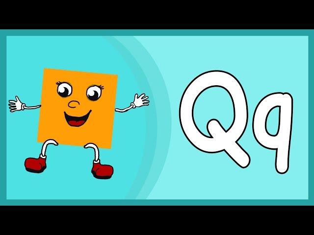the LETTER Q song - learn the alphabet with MUSIC and SUBTITLES