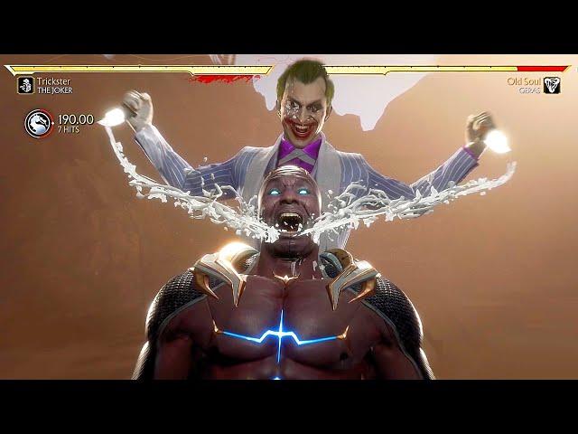 Mortal Kombat 11 All Fatal Blows on Geras