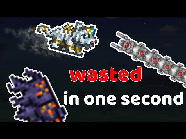 Destroyer killed in 1 Second with pre-Golem Gear-For the Worthy Master Mode (Summoner)-Terraria 1.4