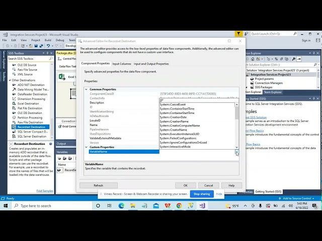 SSIS Tutorial - Execute SQL Task - Execute SQL Statements From Excel Source