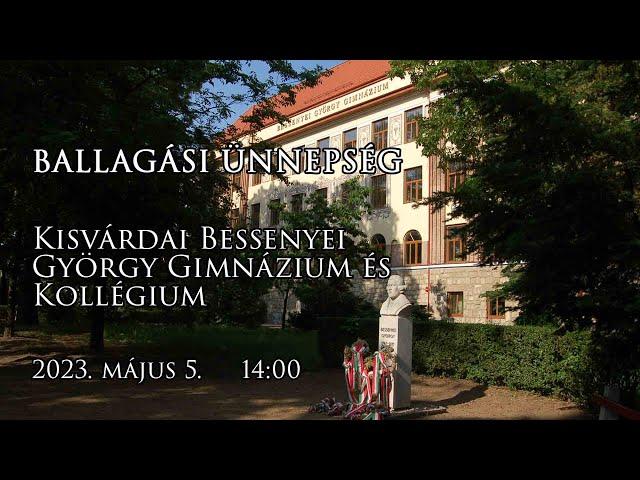 2023. május 5. Ballagás - Bessenyei György Gimnázium