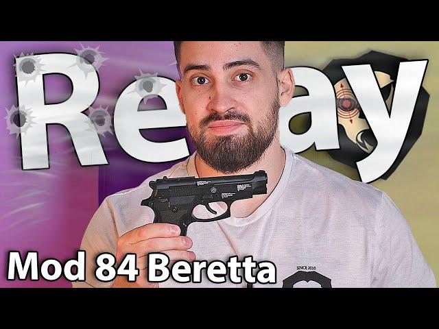 Охолощенный СХП пистолет Retay Mod 84 Beretta (9 мм P.A.K) видео обзор