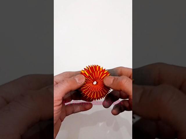 Paper Slinky #papercraft #shorts #diy