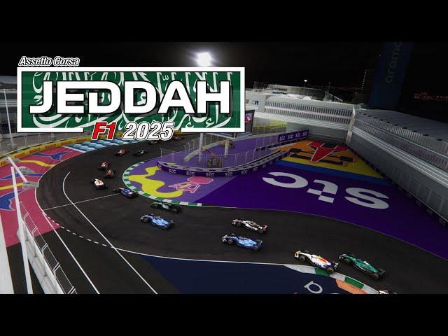 Jeddah F1 2025 Extension 4.0 - Assetto Corsa