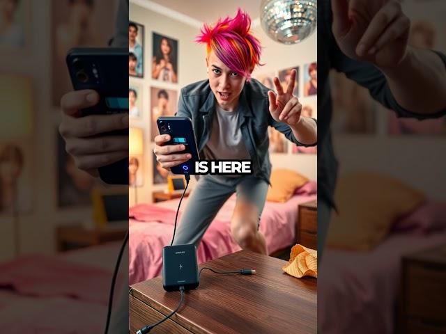 Never Miss a K-Pop Beat: SparkCharge Your Phone Fast!
