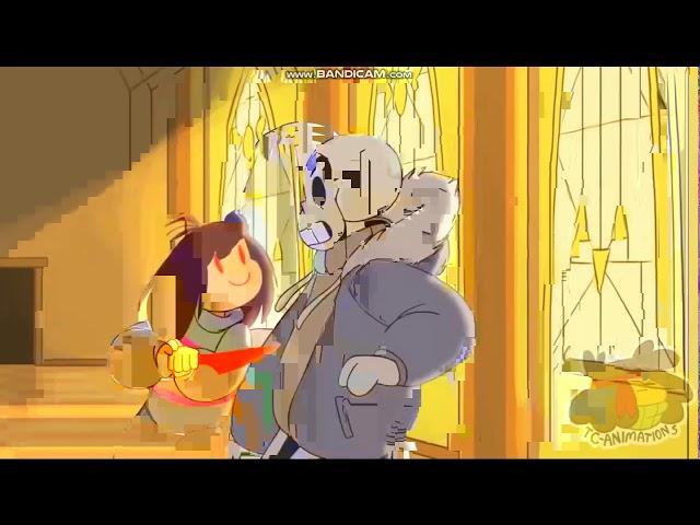 Sans vs Chara Animation Megalovania