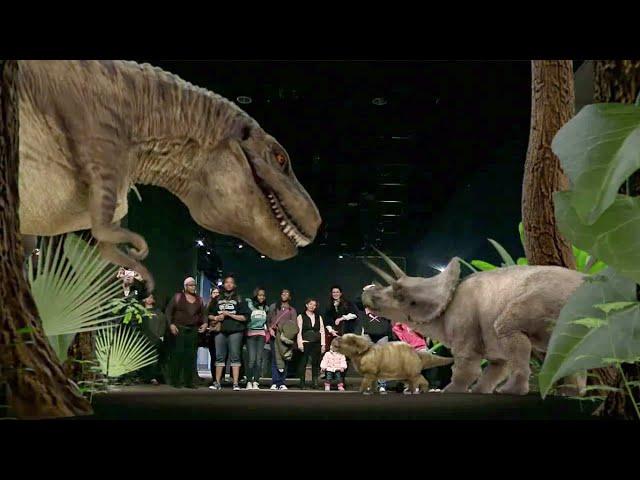 Augmented Reality dinosaurs at Smithsonian Museum of Natural History, Washington DC by INDE