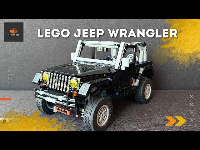 What's the BEST Lego Technic Jeep Wrangler Moc for Off Road Adventures?