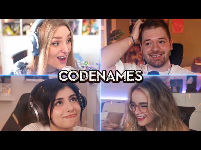 Die LUSTIGSTE Runde CODENAMES  (Mit Mahluna, Franzi & Easyemi)