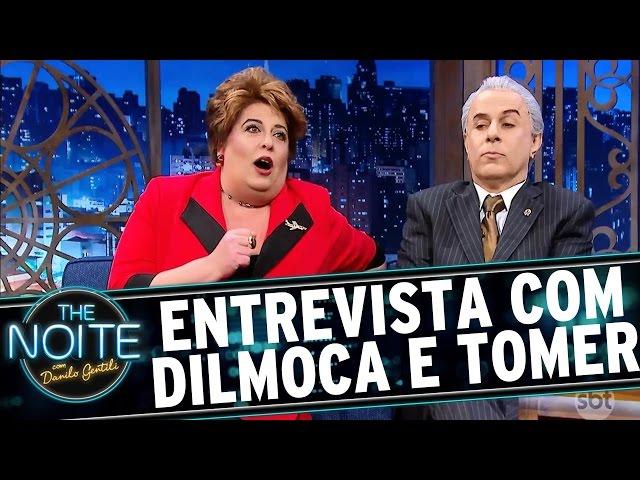 The Noite (17/11/16) - Entrevista com Presidente Tomer e Dilmoca Rousseff