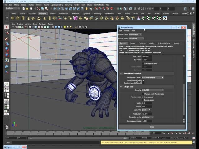 Maya Batch Rendering Tutorial