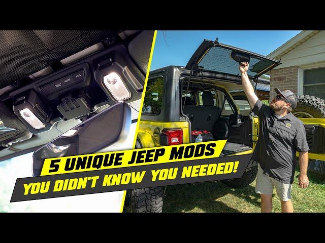 Testing 5 Unique Jeep Wrangler Mods!