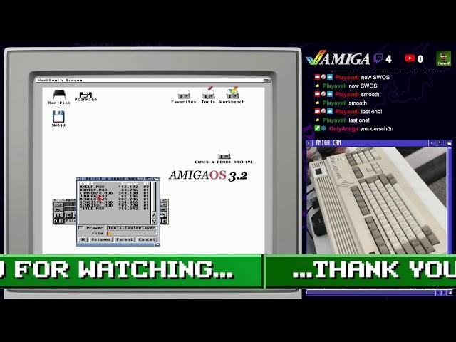 Commodore #AMIGA [real hardware] Indivision AGA mk3 test.... games & demos