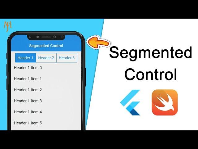 Flutter Tutorial - How To Add Cupertino Segmented Control | SwiftUI in Flutter