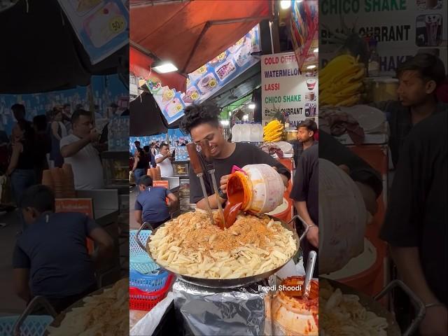 Boy Selling Pasta #shorts #pastastreetfood