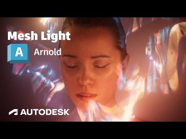 Arnold Tutorial - Using the mesh_light in MtoA