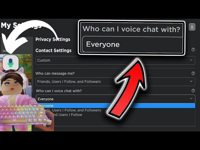 How to get VOICE CHAT on ROBLOX In 2023 EASY And SIMPLE!