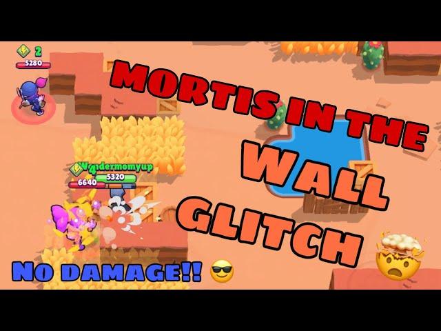 MORTIS IN THE WALL ?! - Brawl Stars Glitch