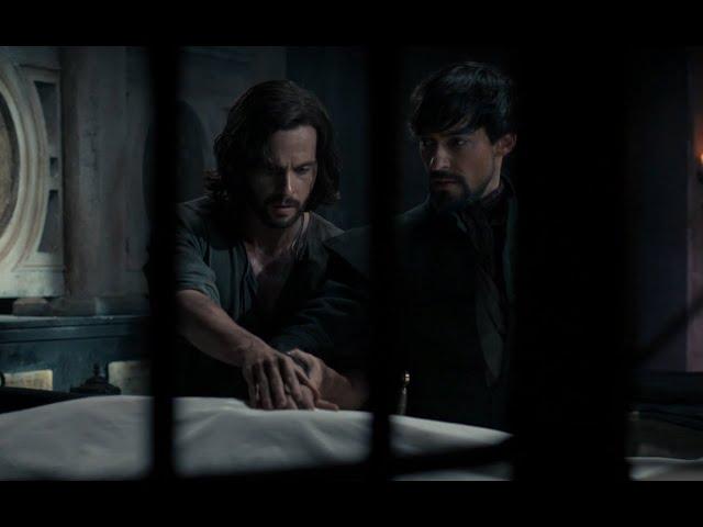 Girolamo Riario & Da Vinci examine a body | Da Vinci's Demons 1080p