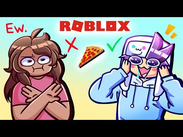 RATING ROBLOX FOOD w/ my boyfriend