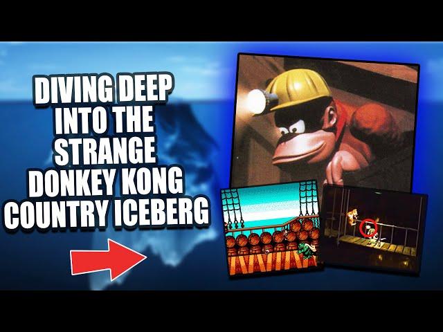 Exploring the Mysterious Donkey Kong Country Iceberg (EXPLAINED)