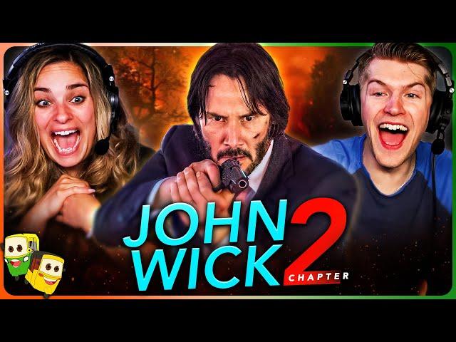 JOHN WICK: CHAPTER 2 Movie Reaction! | First Time Watch!