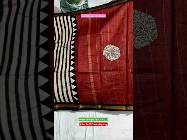 Maheshwari Silk Sarees new collection ।। Free shipping ।। silk Sarees collection।। part 1799