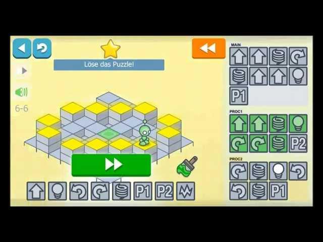 Lightbot Level 6-6
