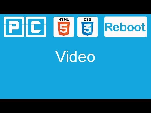 HTML5 and CSS3 beginners tutorial 10 - New video tag