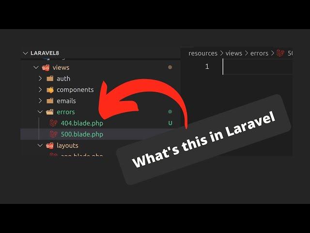 Laravel Tip - Make Custom Error Pages That Suits Your Theme