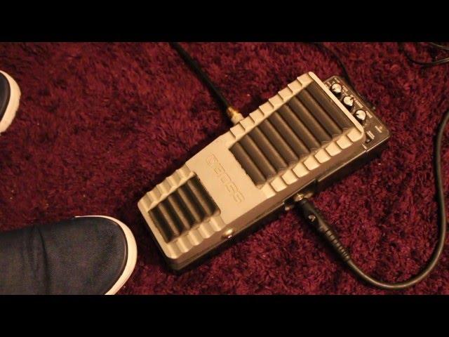 Quick Test - Boss PW-10 V Wah Pedal - Uni V Vibe Mode