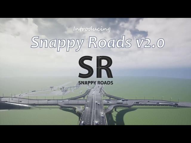 Procedural Spline Road And Highway Tool With Simple Vehicle Traffic