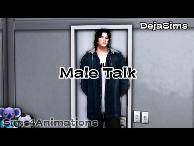 Animation Pack #27- Male Talk | Sims  4 Animations