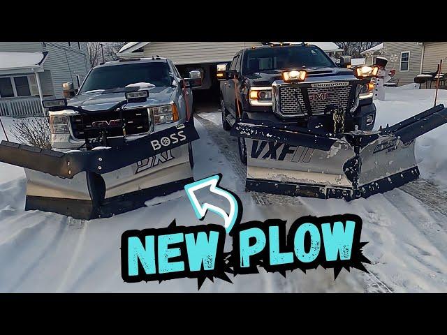 BRAND NEW BOSS DXT V PLOW!