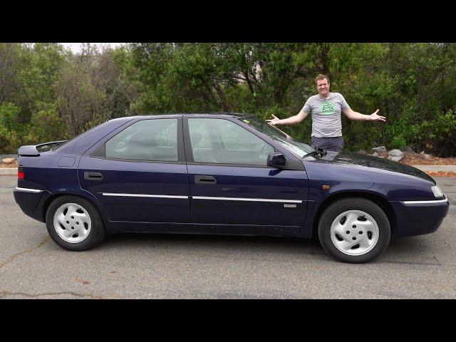 The Citroen Xantia Is a Weird French 1990s Midsize Sedan