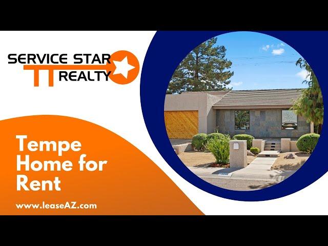 Tempe Homes for Rent 3BR/2BA by Tempe Property Management AZ | Service Star Realty