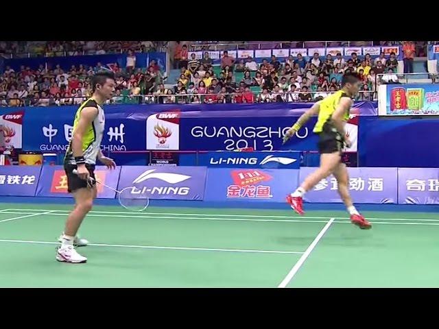 M.Ahsan/H.Setiawan v Cai Y./Fu H.F. |MD-SF|  Wang Lao Ji BWF World Champ. 2013