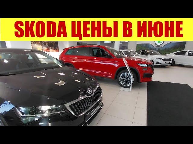 НАШЕЛ САЛОН SKODA!!!  В НАЛИЧИИ ВСЕ МОДЕЛИ!!!  Какой прайс?