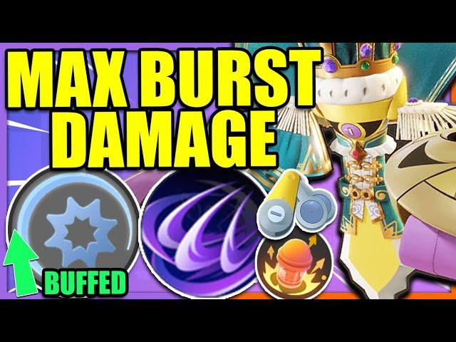 BUFFED BOOSTED AUTO ATTACK with SHADOW CLAW CRIT AEGISLASH | Pokemon Unite