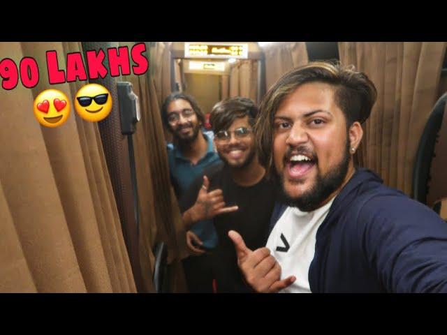 Travelling In 90 LAKH RUPEES MERCEDES BUS **Delhi To Jaipur**