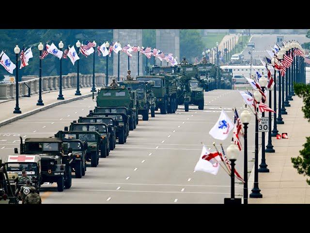 LIVE: US Honors 250th Anniversary of Army With Grand Parade in Washington