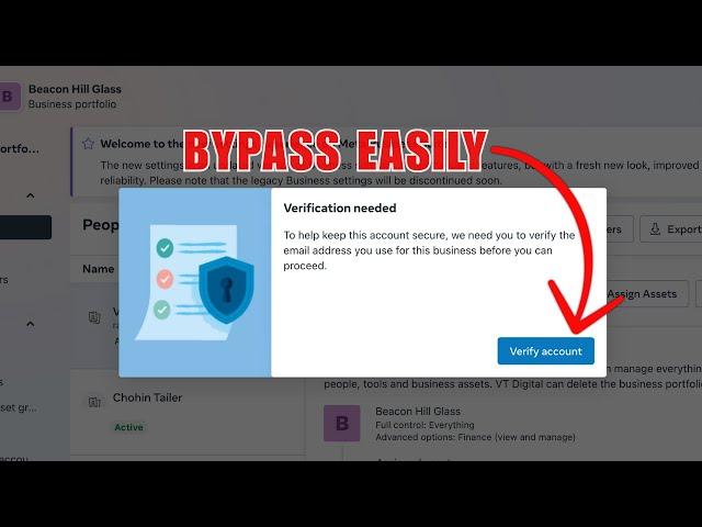 Bypass Facebook Business Manager Email Verification | Method to Bypass BM Email Verification