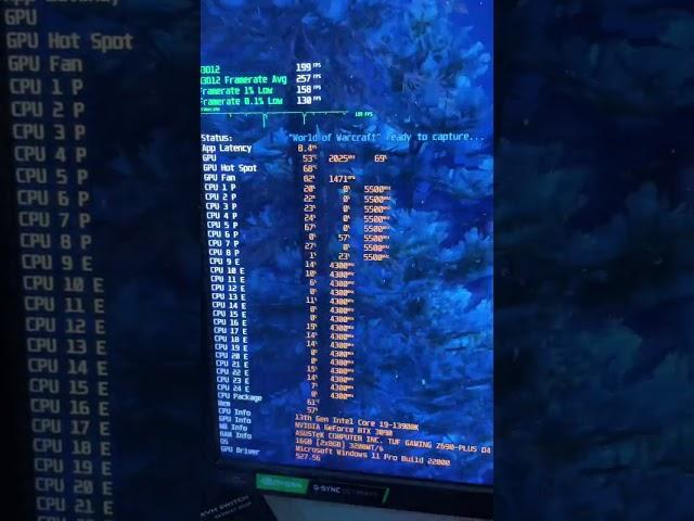 13900K, TUF Z690 D4, 3200 C14 and full manual tight timings, surprisingly close to top tier DDR5 