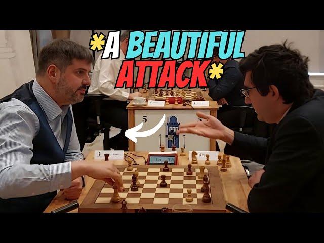 Svidler's Beautiful Attack Against Kramnik | Levitov Chess Week 2023