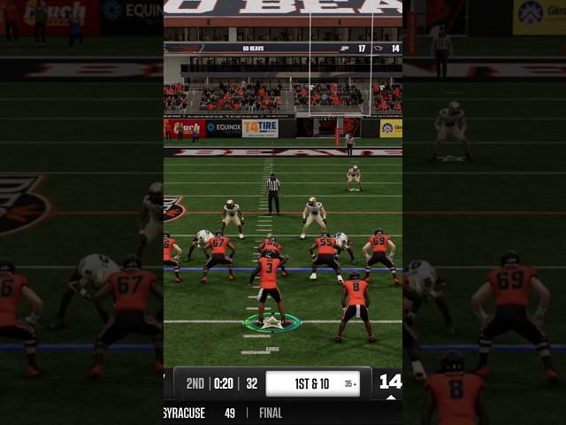 Clip of the Year?  #ncaa #collegefootball #tdbarrett